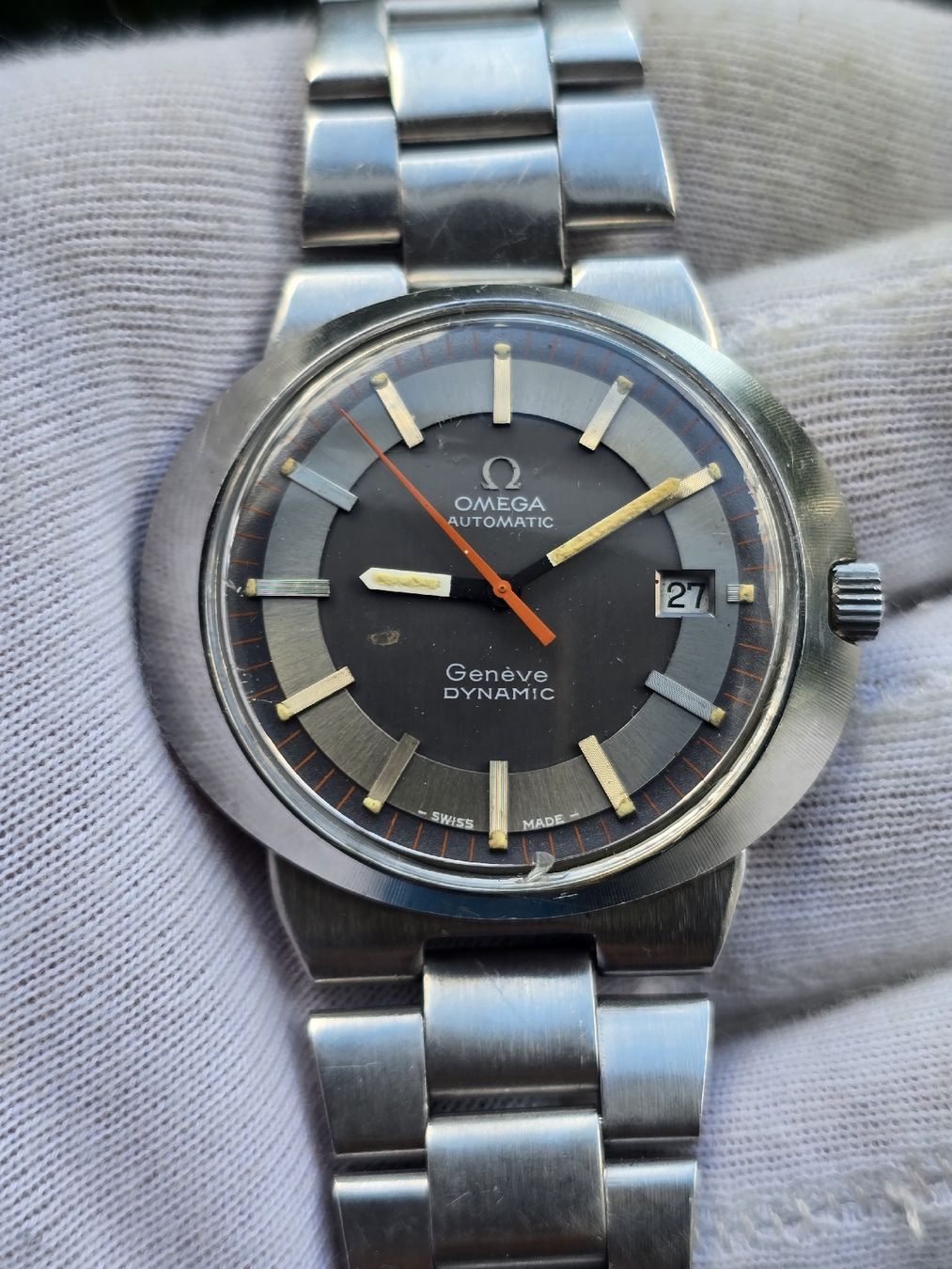 Omega Uhren: Omega Geneve dynamic ..automatic  – Gebraucht aus Grand-Lancy von Montre-Swiss