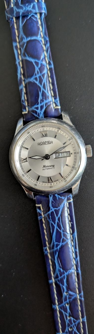 Roamer Orologi: ROAMER Mercury Automatic Herren Uhr mit Datumsanzeige – Usato da Kreuzlingen venduto da lup_jd2v