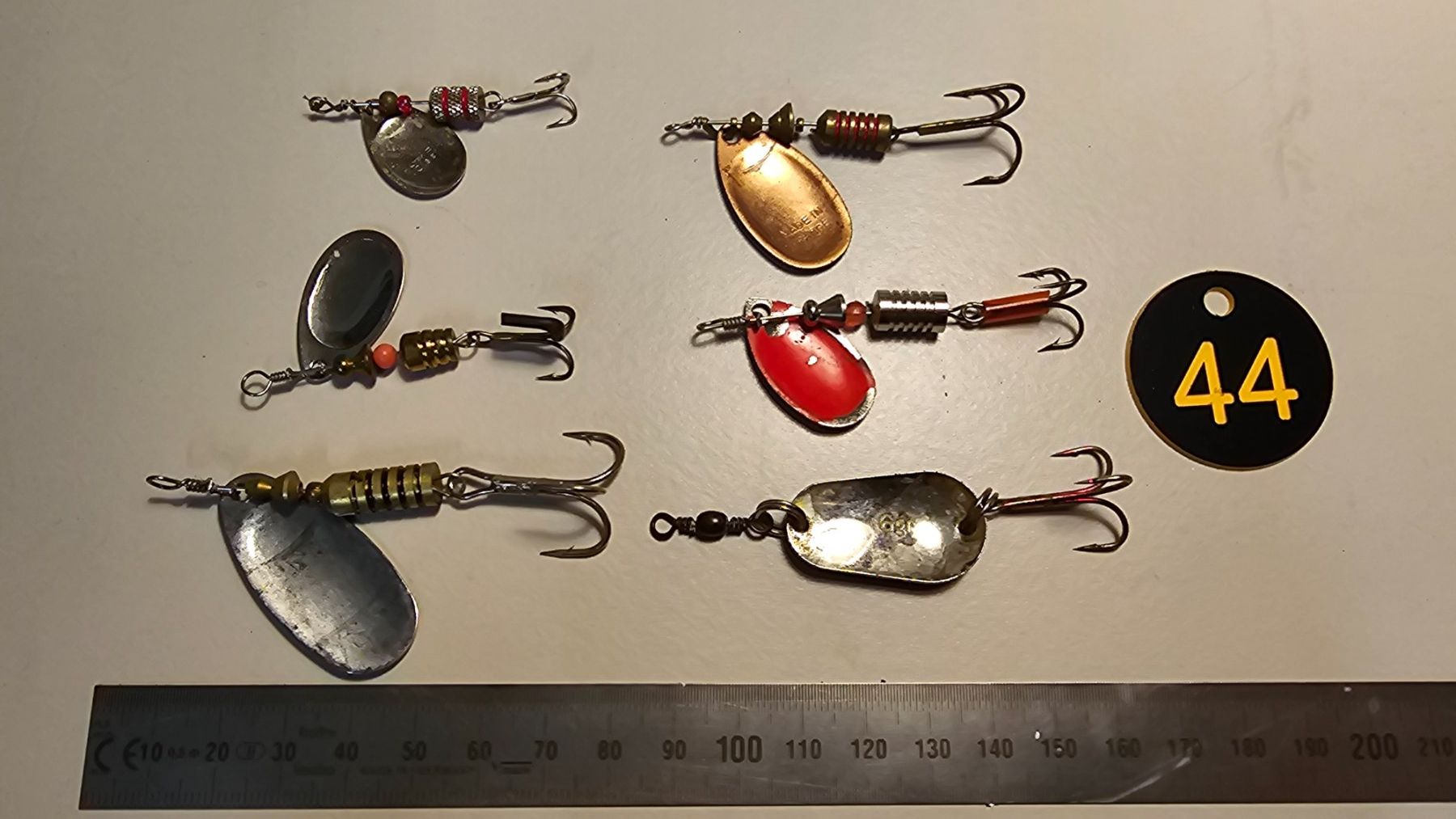 Abu Garcia Esche: Köder Spinner Löffeli 6er Set diverse Marken – Usato da Abtwil SG venduto da Fischerei_Artikel 1