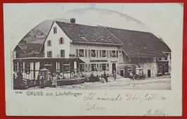 Läufelfingen 1902 - Wirtschaft Rosengarten