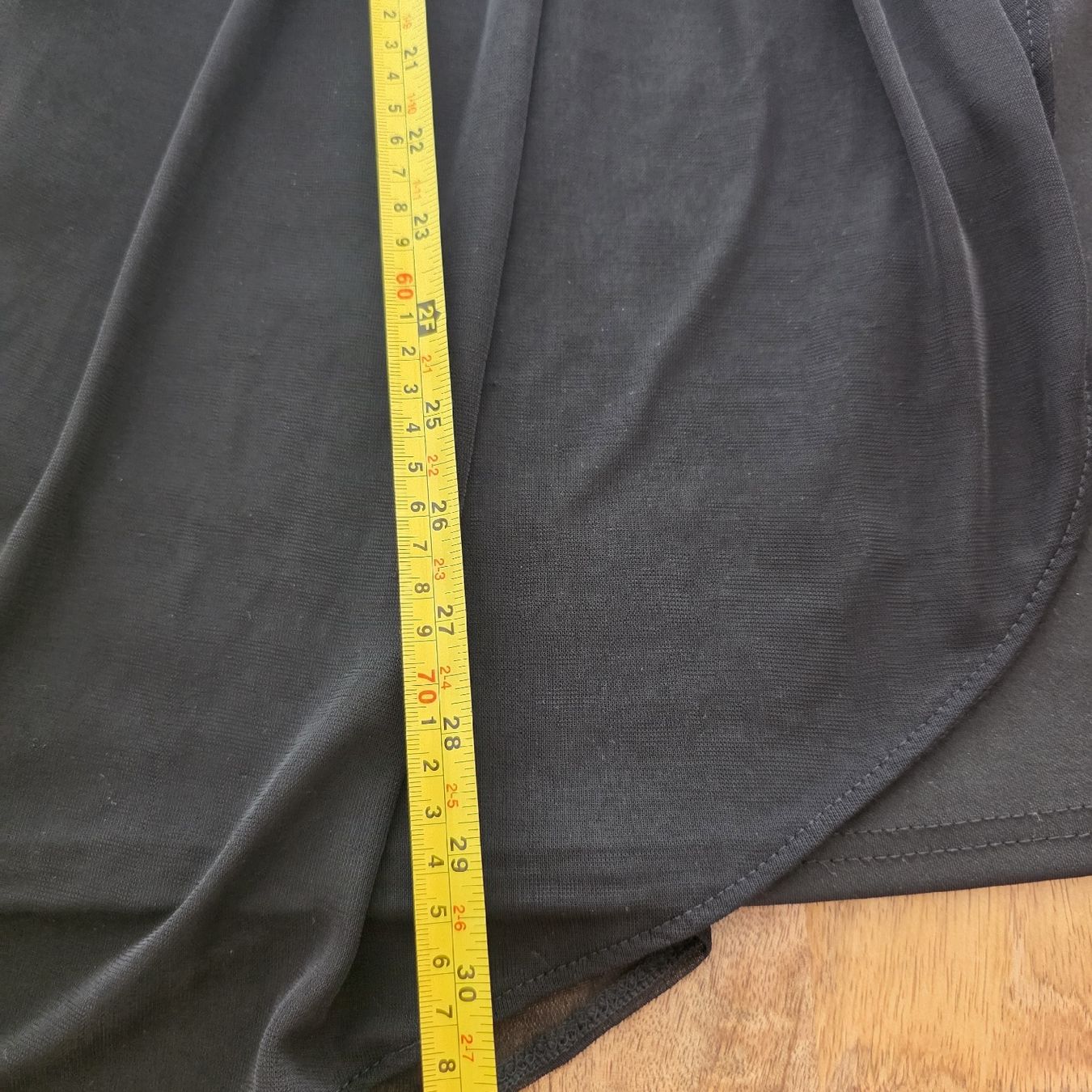 Kleider: Kleid Schwarz One-Shoulder Chiffon Grösse S – Gebraucht aus Rheinsulz von Gilea 8