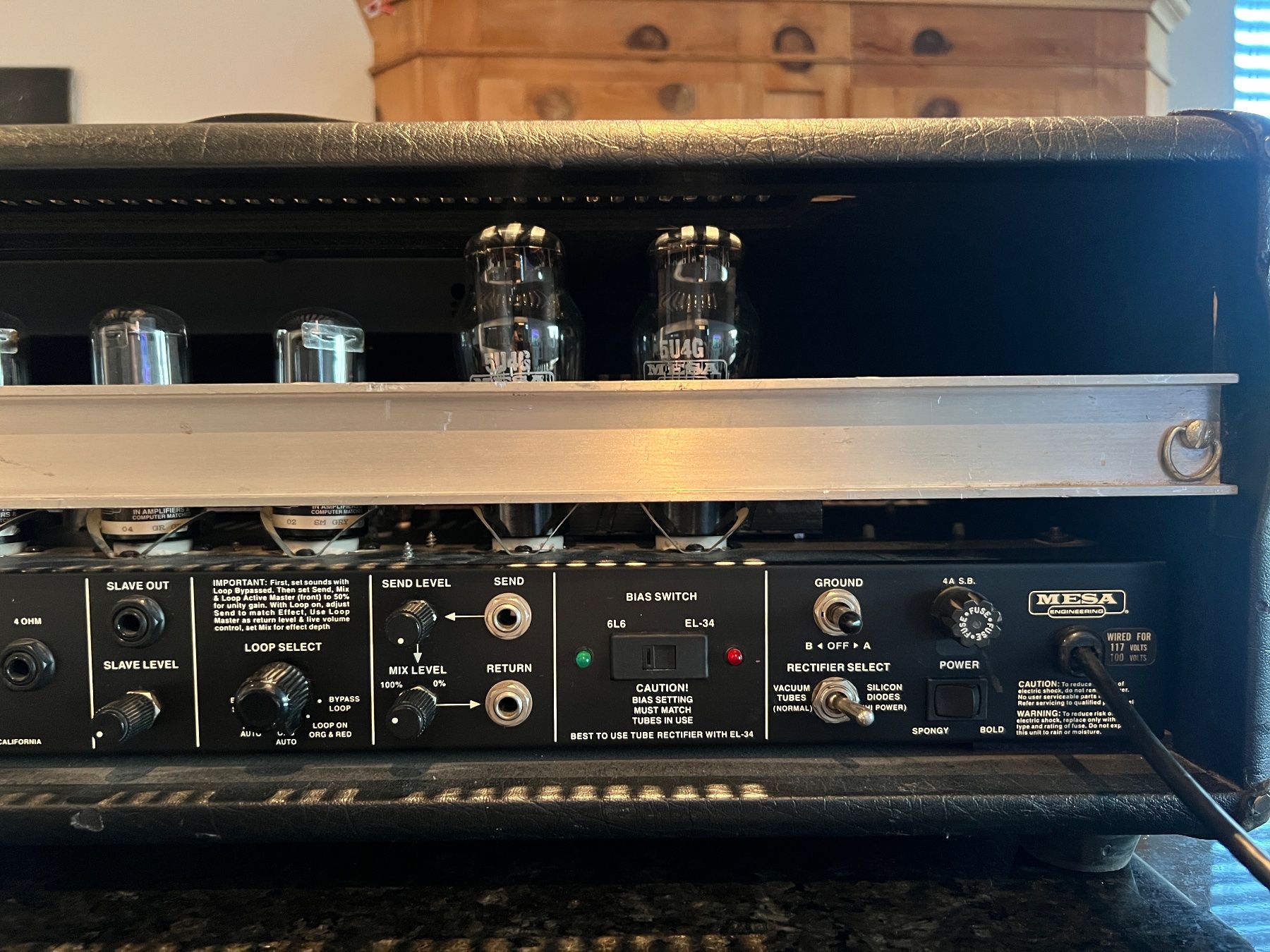 Mesa Boogie Amplificatori: Mesa Boogie Dual Rectifier Trem-O-Verb 1990's Amp – Usato da Watt venduto da Bighit1 6
