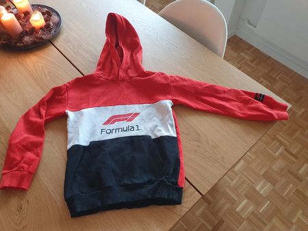 Roter H&M Formel 1 Pulli, Grösse 134/140 - Top Zustand!