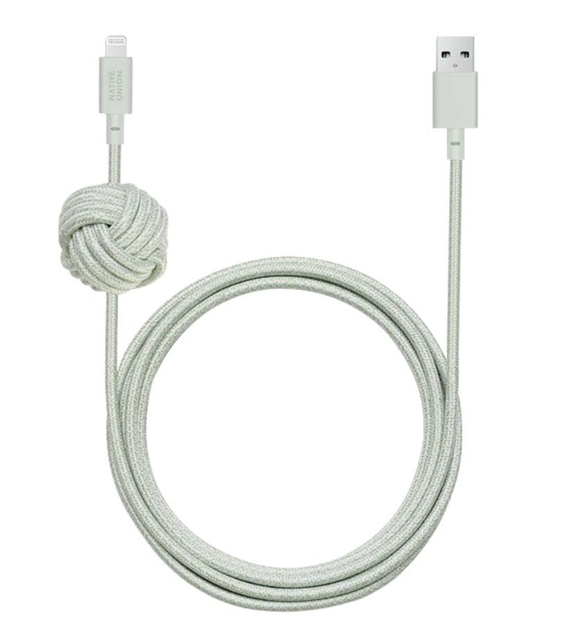 Cavi: Native Union Lightning Kabel USB-A + Adapter – Usato da Zürich venduto da blancali