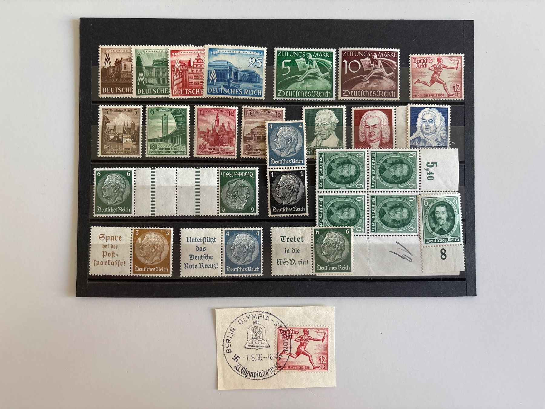 Alle Briefmarken: Lot Deutsches Reich ungebraucht – Neu und originalverpackt aus Adliswil von derrick0825