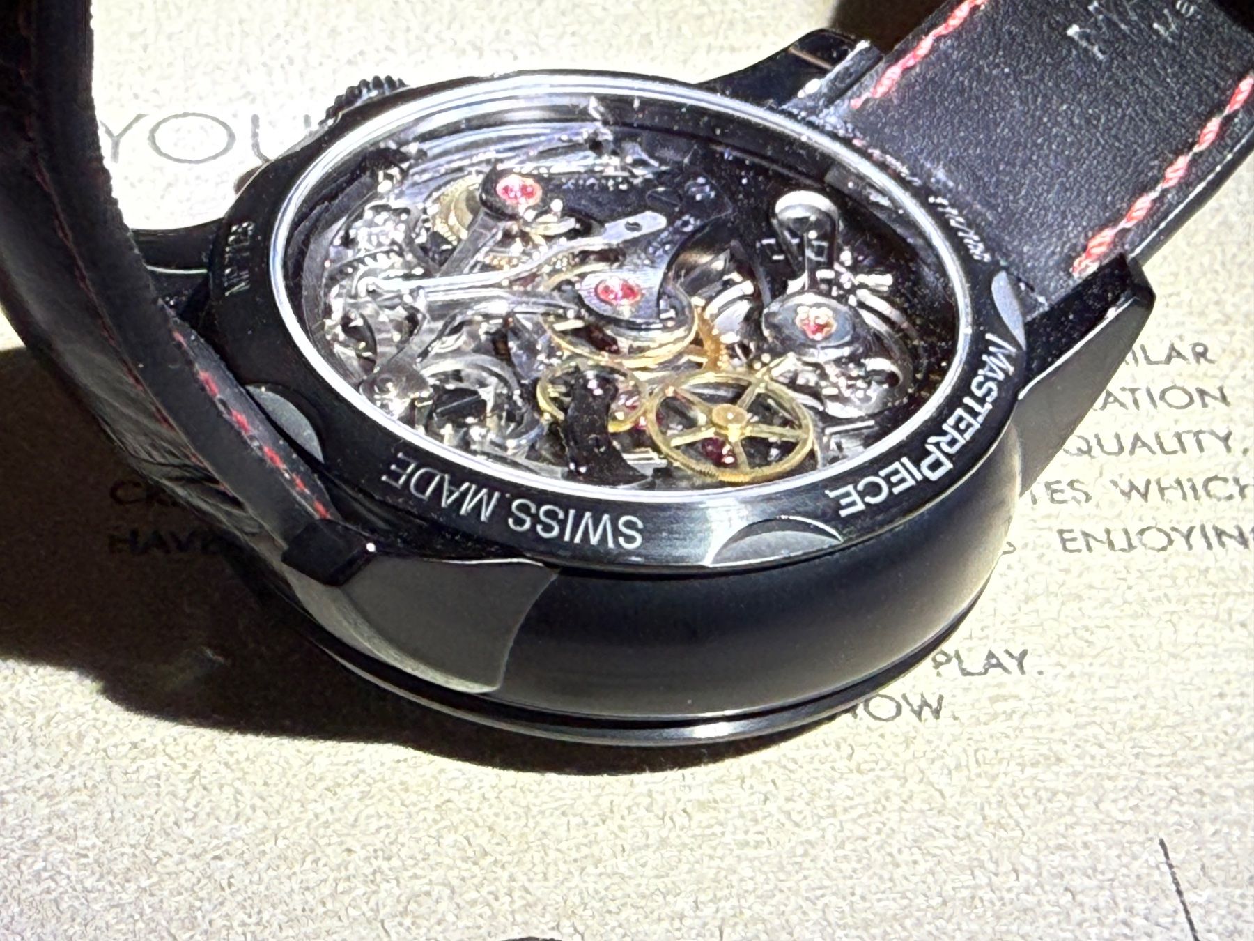 Maurice Lacroix Orologi: Maurice Lacroix Masterpiece chronographe squelette – Usato da Le Locle venduto da waazzaa 2