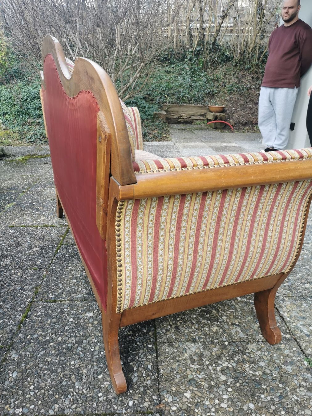 Divani: Antikes Sofa, 2-Sitzer, Biedermeier Stil – Usato da Russikon venduto da Mister1942 5