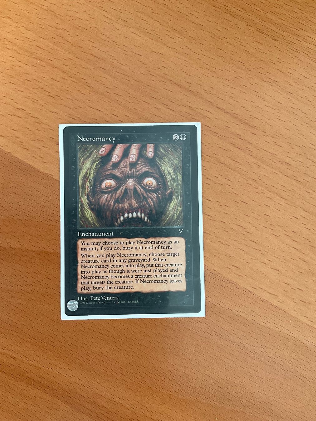 Magic The Gathering Carte collezionabili: MtG Magic the Gathering - Necromancy - Visions - 1997 – Usato da Oberarth venduto da jan_w5b6