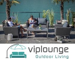 Garten Lounge Sunbrella anthrazit Color Edition poker
