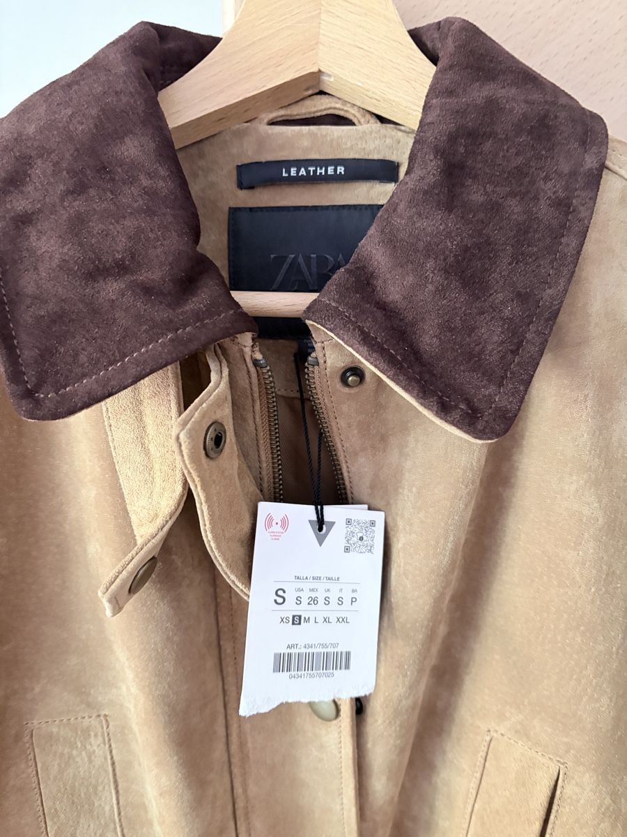 Zara Giacche: Veste Zara en cuir – Nuovo e nell'imballaggio originale da Montpreveyres venduto da hae_zk6g 1