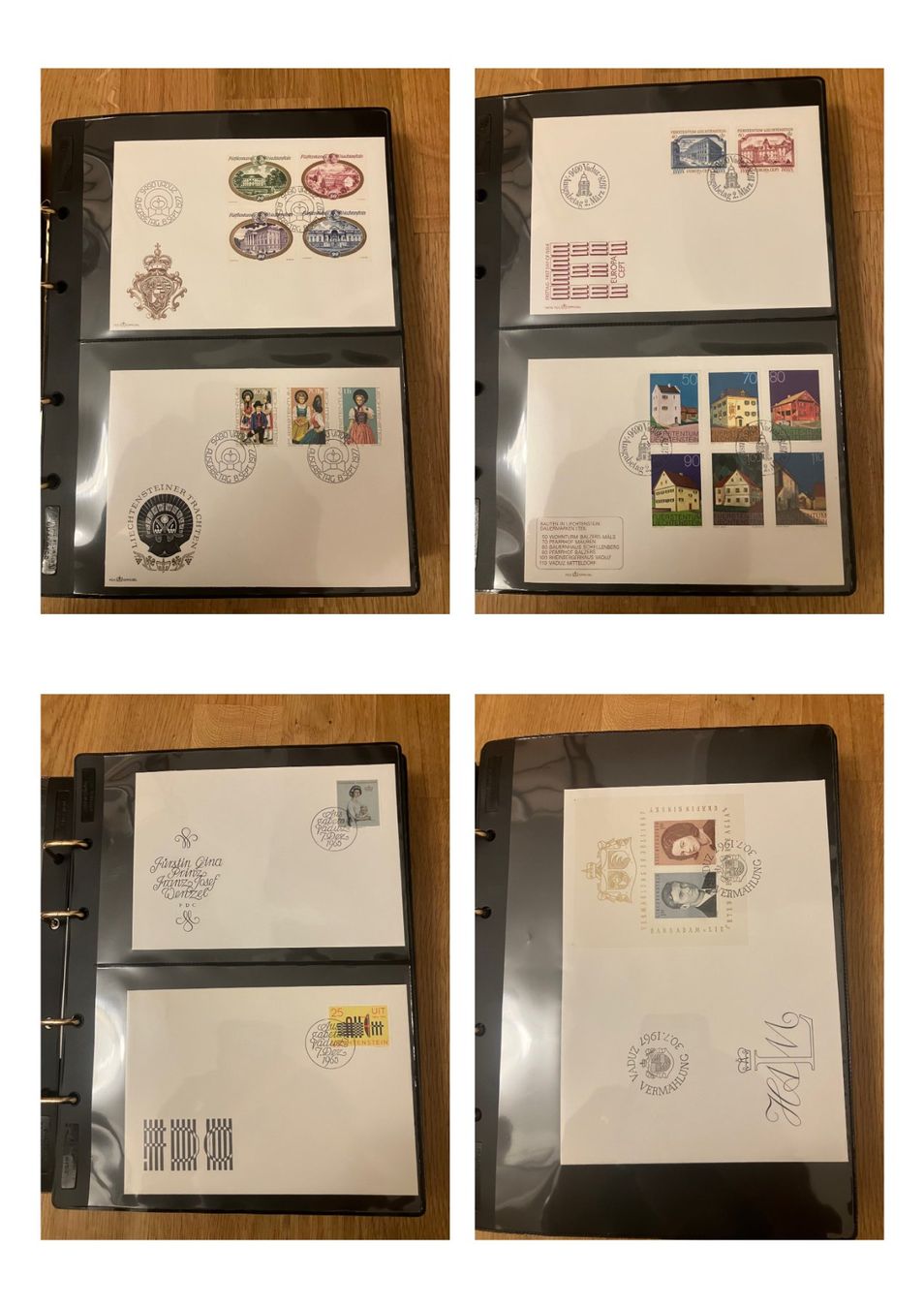 Tutti i francobolli: Liechtenstein Briefmarkensammlung – Usato da Männedorf venduto da AlvarA 9