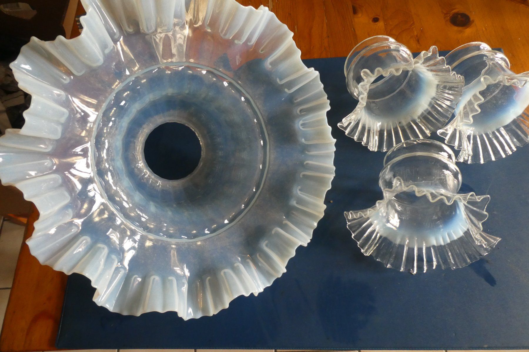 Lampen: opaline ou verre de lampe – Gebraucht aus Fontaines NE von monloisir 4