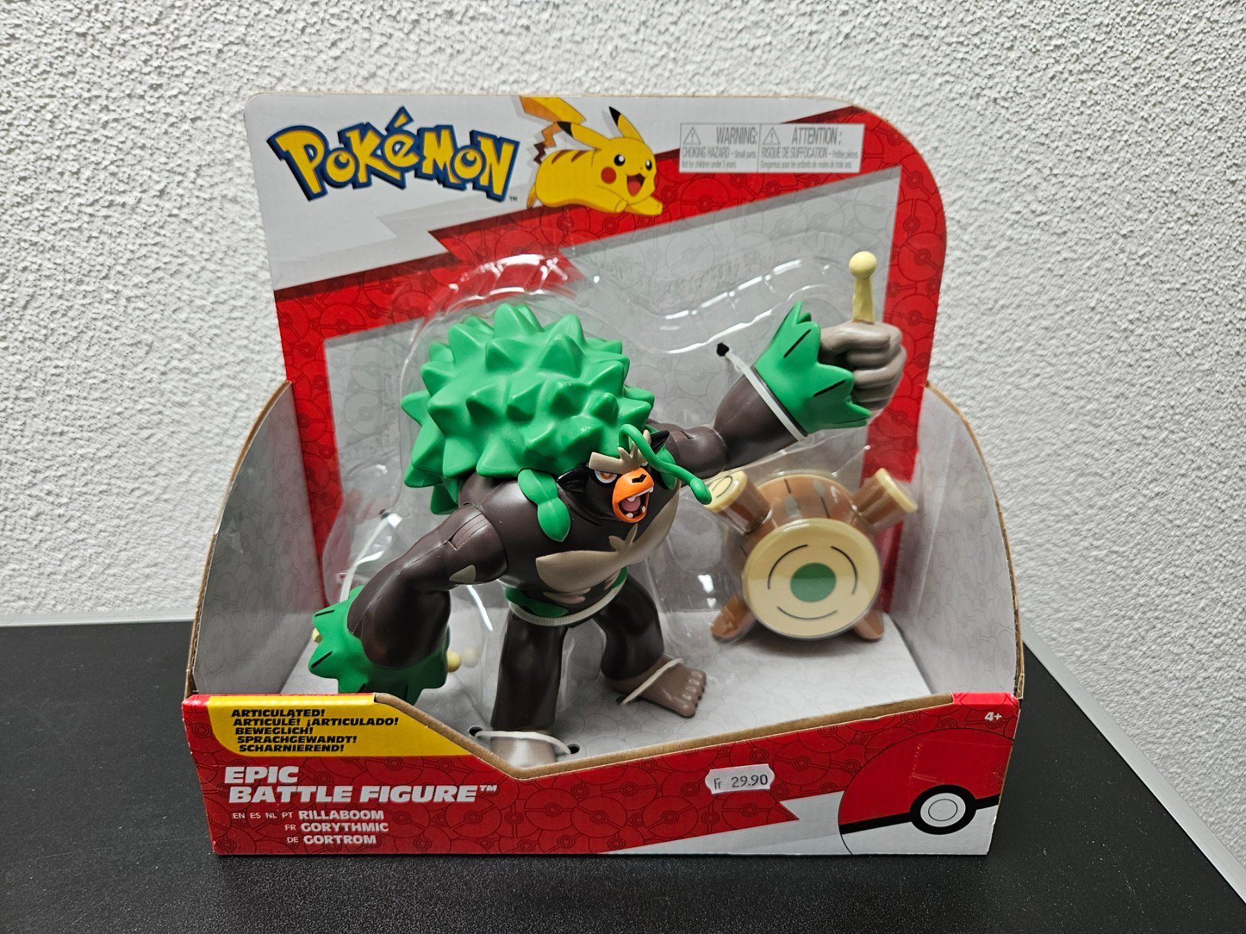 Pokémon Statuette: Neu - Pokémon - Figur - Gortrom – Nuovo e nell'imballaggio originale da Dagmersellen venduto da Jarsetz_Restposten