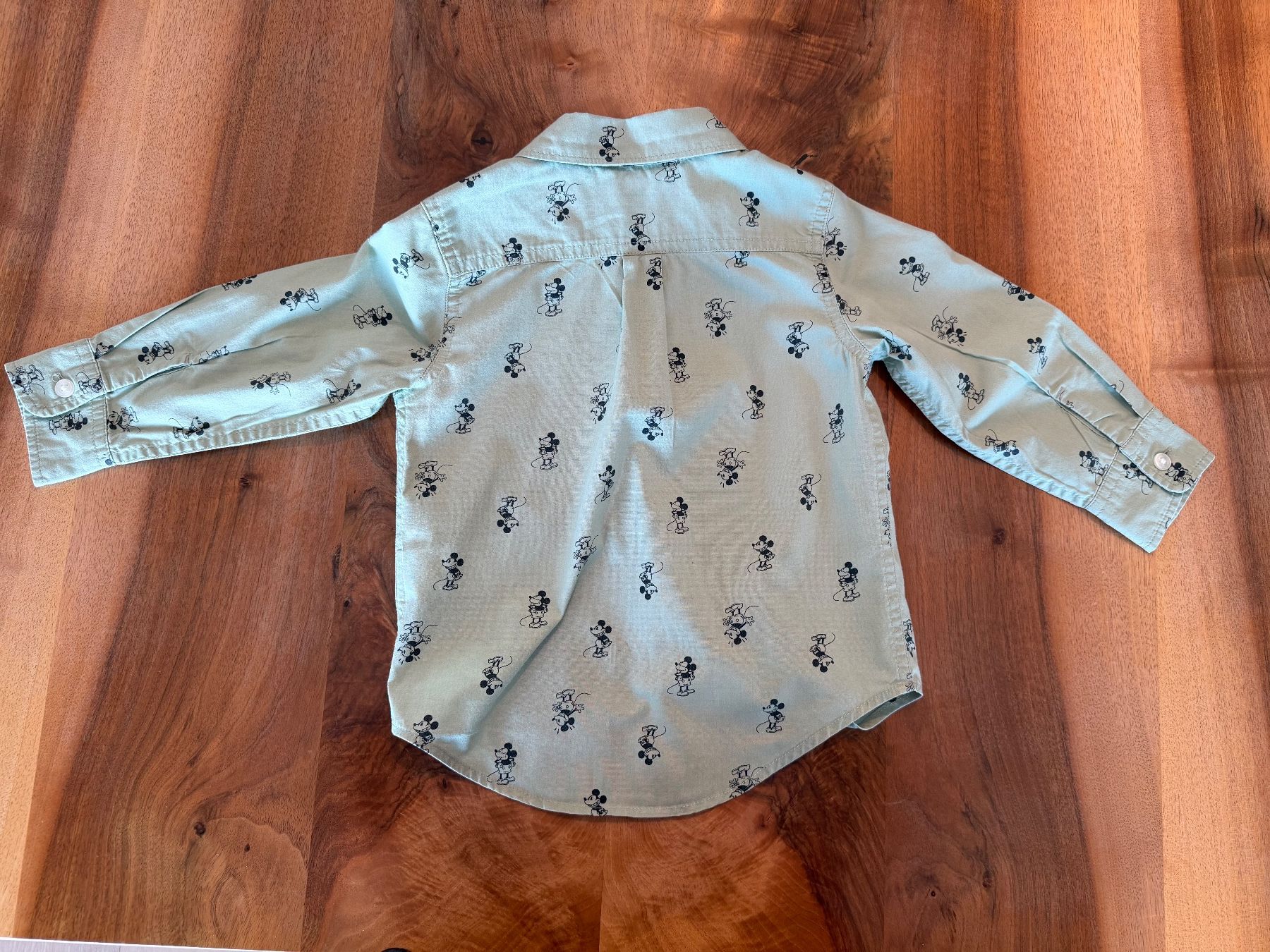 Gap Hemden, T-Shirts & Polos: Langarm-Hemd mit MickeyMouse, Grösse 92 – Gebraucht aus Haslen AI von s176 2