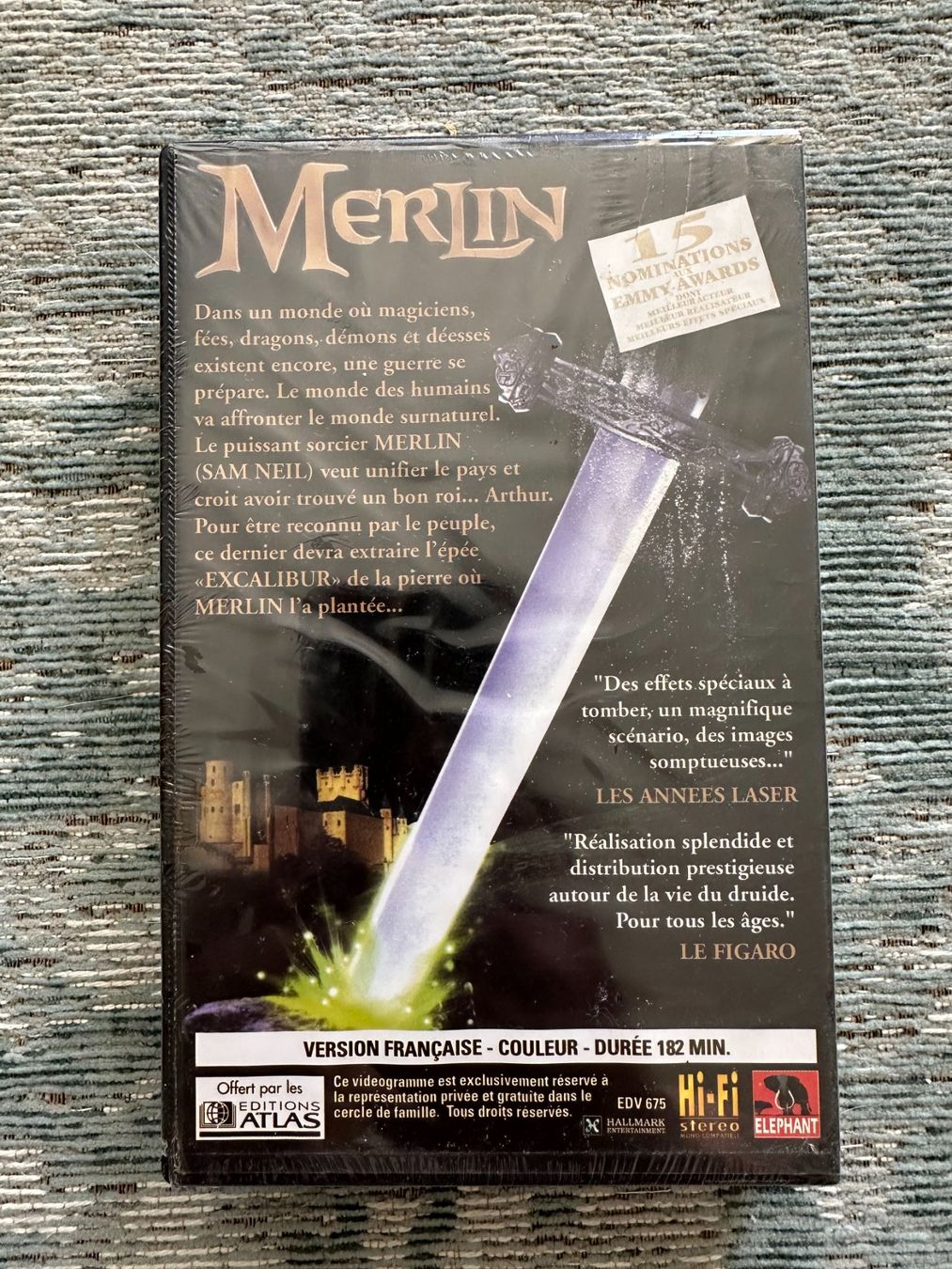 Toutes les VHS: NEU OVP - Merlin VHS (1998), Sealed – Neuf avec emballage d'origine à Couvet par Aura_aura 1