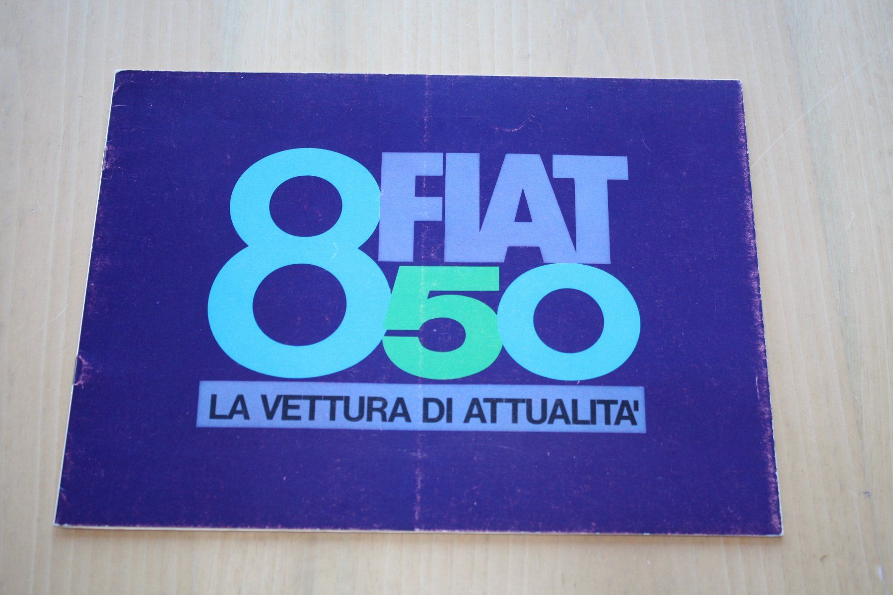 Fiat Dokumente: Fiat 850 Prospekt 1965 – Gebraucht aus Wikon von erwin400