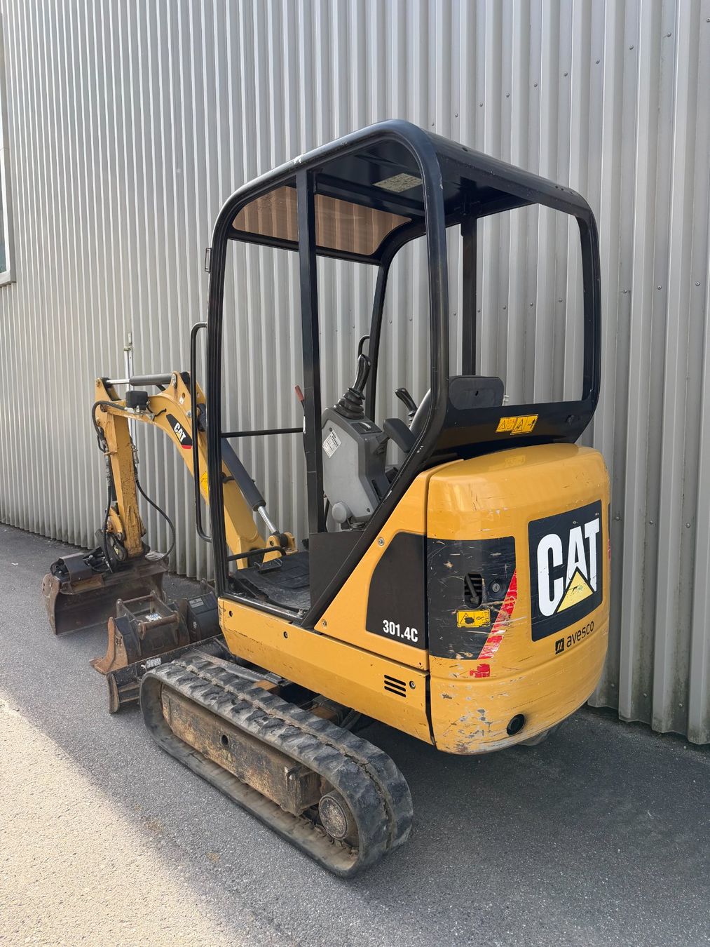 Escavatori: CAT 301.4C, Bagger, Raupenbagger, Baumaschine, Lehnhoff MS01 – Usato da Jona venduto da tsbm2 2