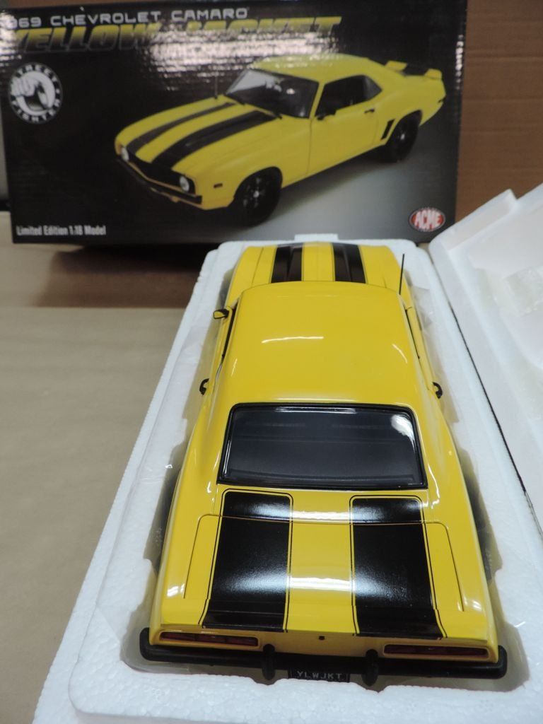 Chevrolet Modellini d'auto: 1969 Chevrolet Camaro ACME 1:18 – Nuovo e nell'imballaggio originale da Epautheyres venduto da LordSkull 2
