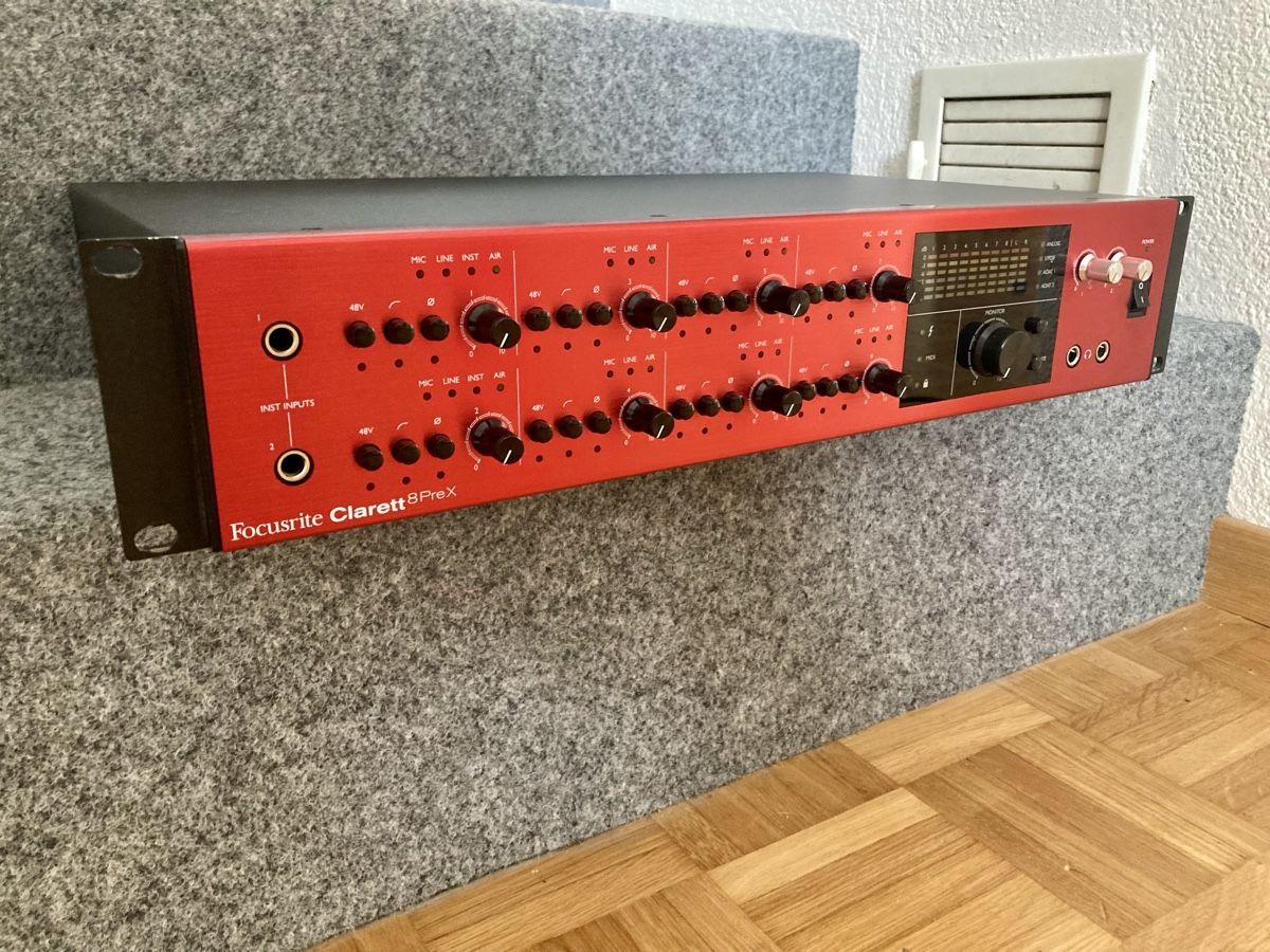 Focusrite Equipement studio: Focusrite Clarett 8Pre X Interface – D'occasion à Glattfelden par Pedals 1