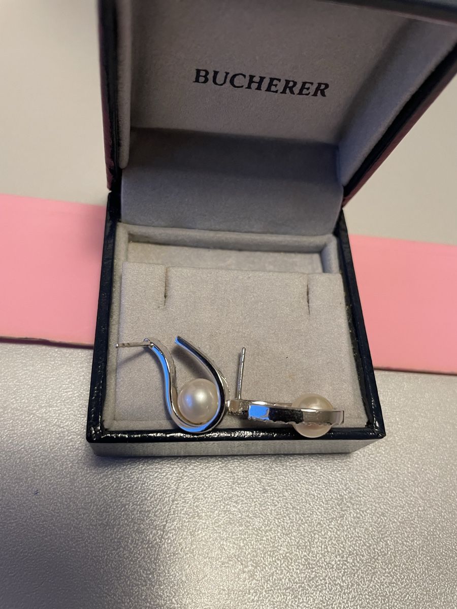 Bucherer Orecchini pendenti & Orecchini a lobo: Brillant Ohrstecker Weissgold 750 – Nuovo (secondo la descrizione) da Siebnen venduto da Starlauf 2
