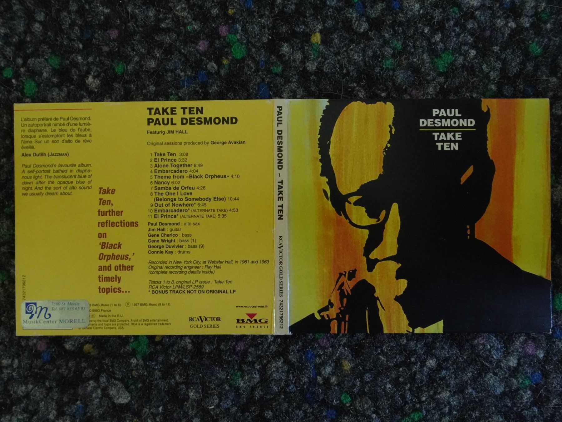 CDs: CD : Paul Desmond – Gebraucht aus Lotzwil von Kiddis