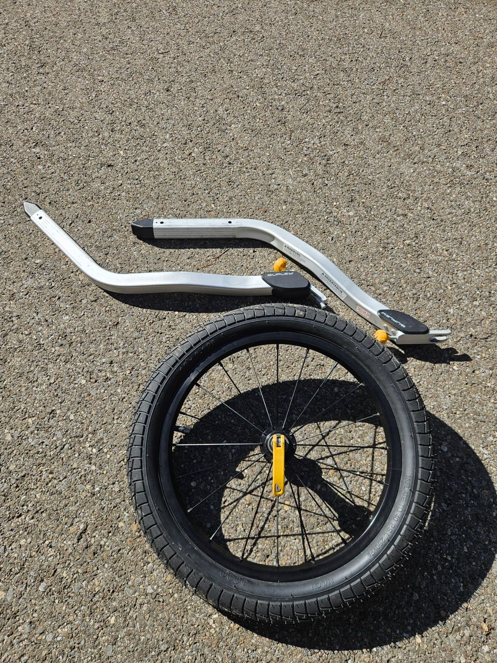 Anhänger: Burley Jogger Kit Double – Gebraucht aus Zürich von peppermint01