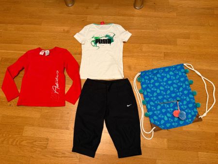 Neu Puma Adidas Nike Sport- Kleiderpaket für Mädchen Gr. 140