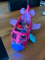 Little People Flugzeug pink mit Figuren guter Zustand