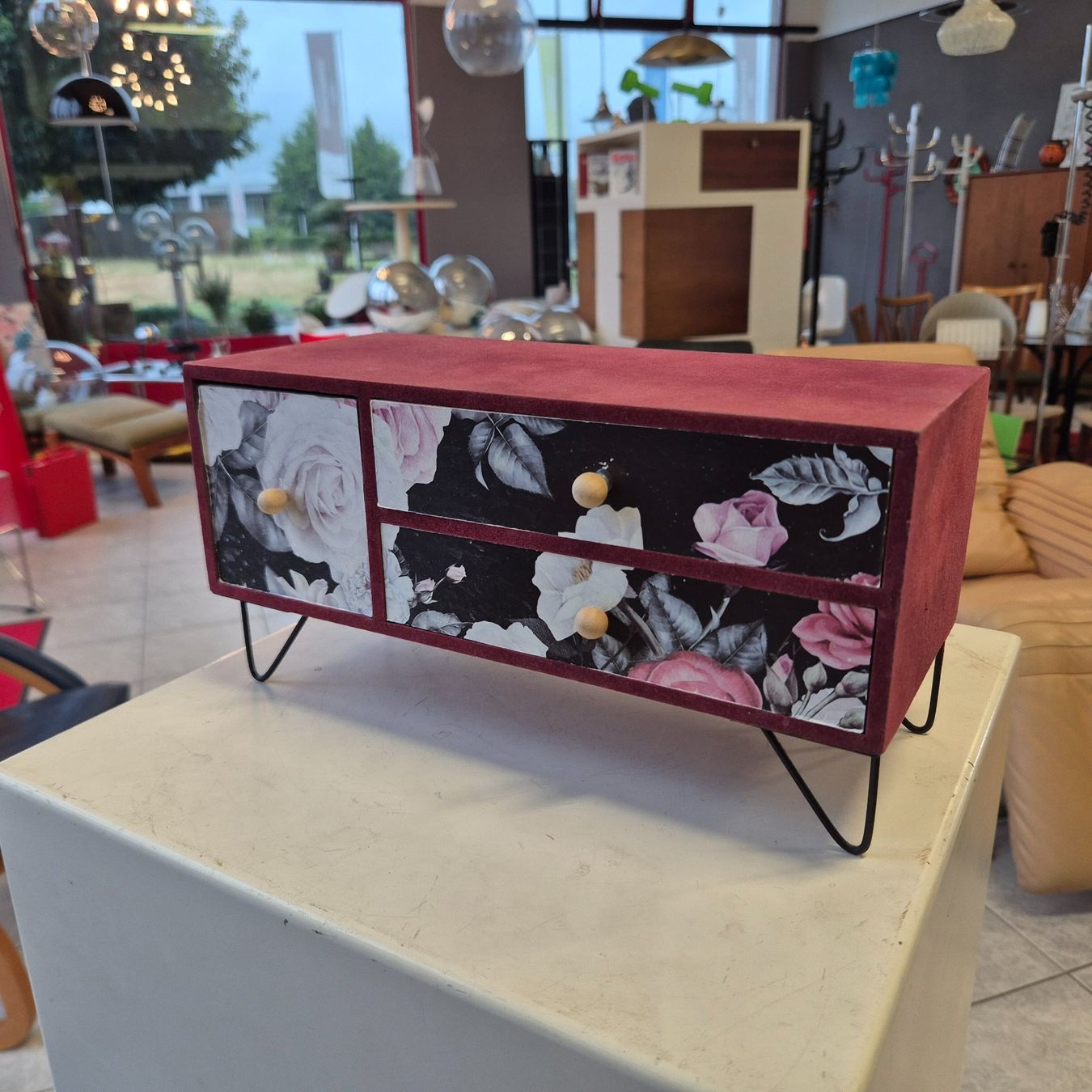 Systemes d'archivage: Mini Kommode Desk organizer Schmuckkästchen 3 Schubladen – D'occasion à Nottwil par Wondewa-Shop 9