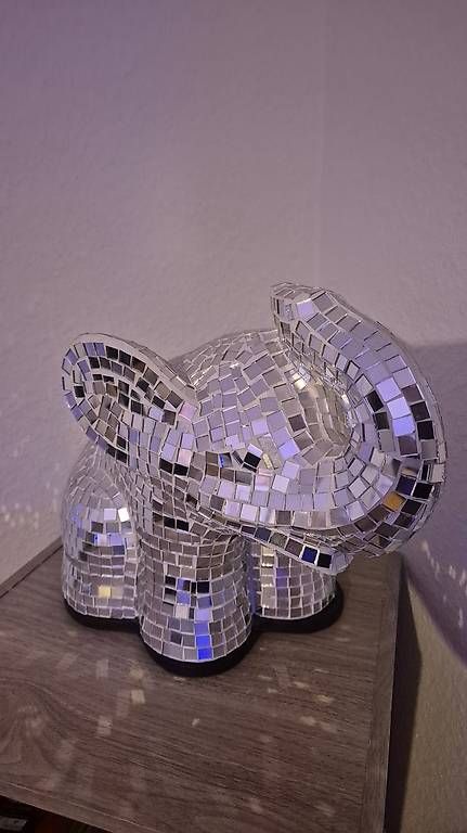 Lampen: Lampe mosaïque éléphant  – Gebraucht aus Petit-Lancy von dav_vm2n 1