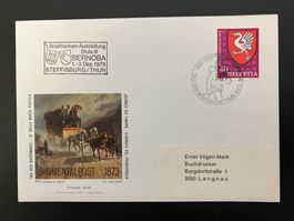 Couvert Tag der Briefmarke 1978 Thun