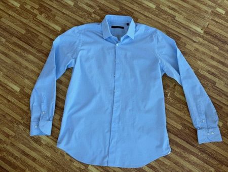 Windsor Baumwoll-Hemd "Rinaldo" in blau Gr. 41 - NP Sfr. 149