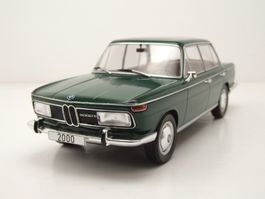 BMW 2000 ti Typ 121 Limousine 1966-1968 dunkelgrün      1:18