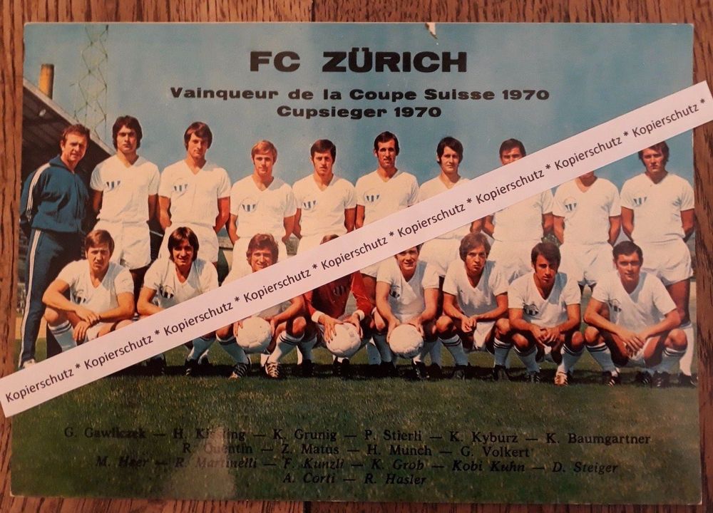 FC Biel/Bienne Mannschaftskarte 1967/68 (Gebraucht) in Basel für CHF 9