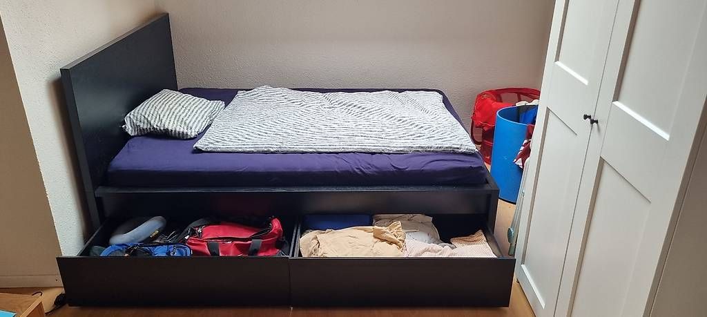 Lits: Malm Bett von IKEA – D'occasion à Bern par nic_9w29 2