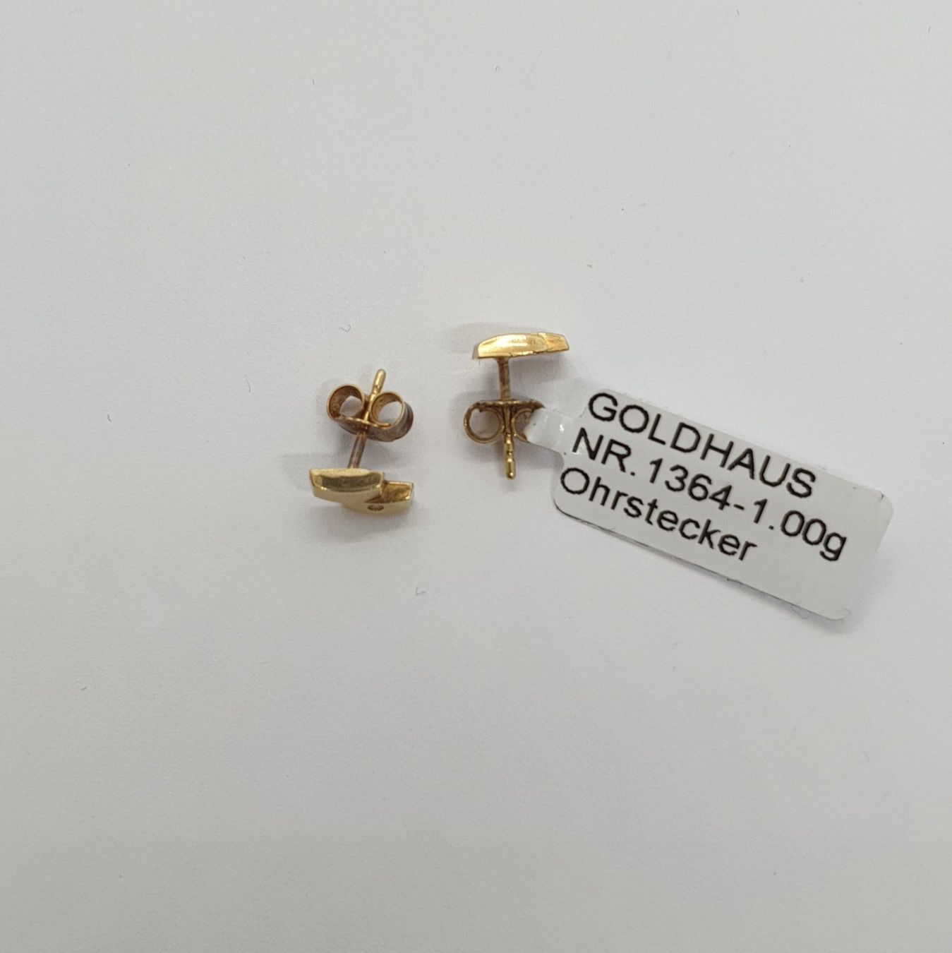 Orecchini pendenti & Orecchini a lobo: Echt 18K Gold - Diamant Ohrstecker – Usato da Luzern venduto da Luzern-Goldhaus 3