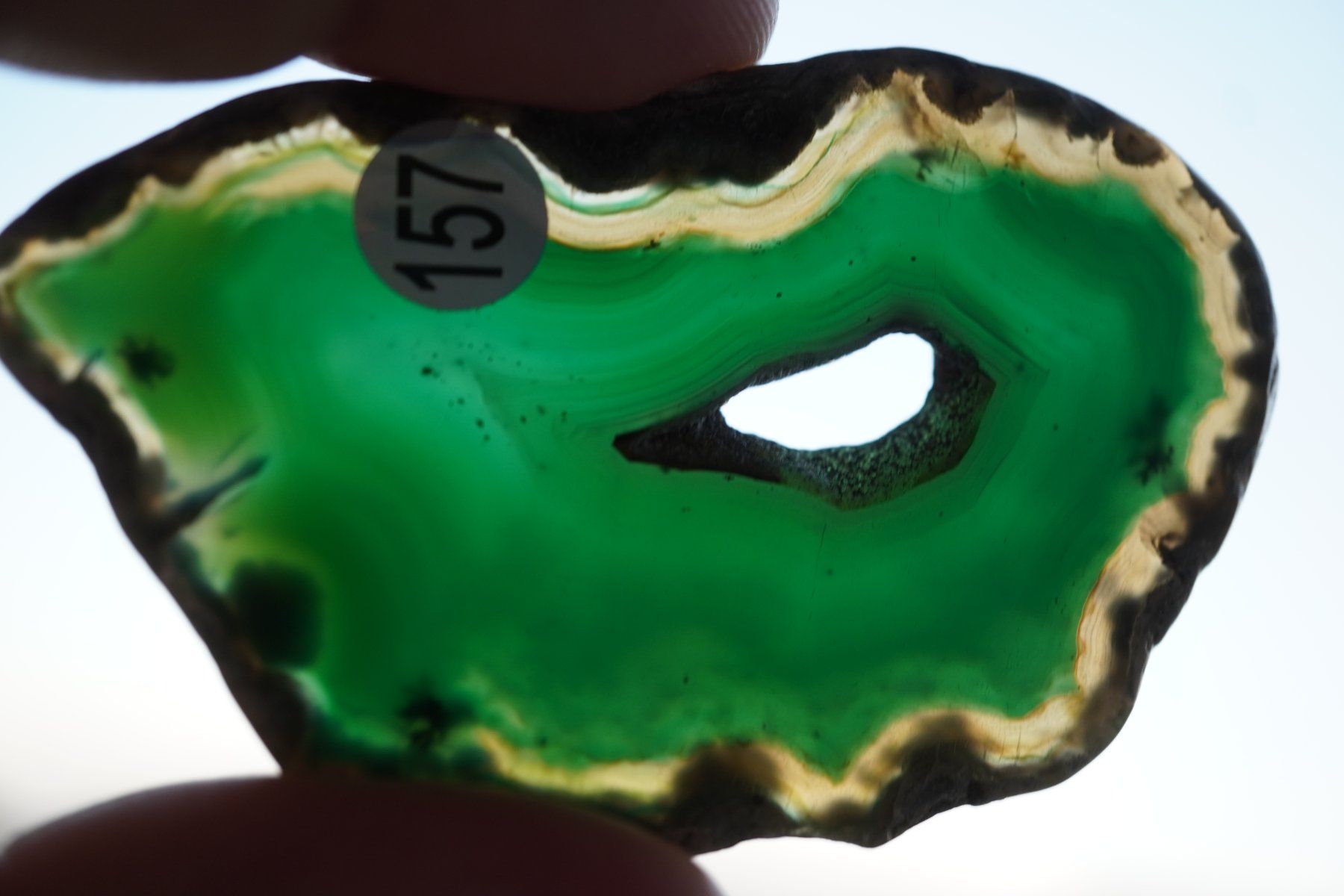 Minerali & Pietre curative: Achat Scheibe Grün   ab  1.-     Räumung – Nuovo e nell'imballaggio originale da Eschenbach SG venduto da topstone 6