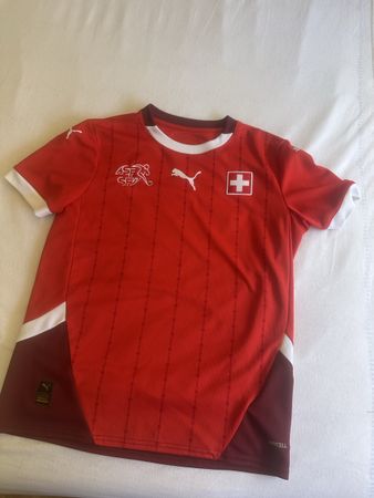 Kinder-Fussball-Trikot Schweiz