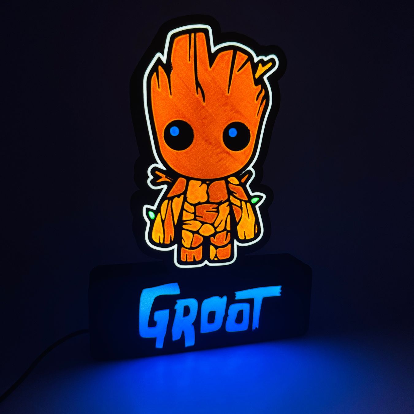 Lampade: Lightbox lumière led Groot RGB – Nuovo (secondo la descrizione) da Vicques venduto da PAMB3D 4