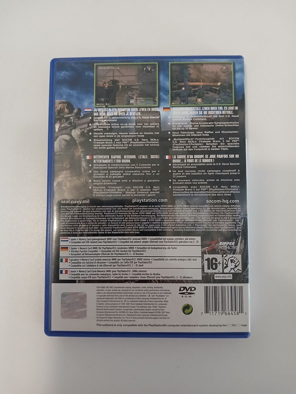 Sony Giochi: SOCOM: U.S. Navy SEALs: Combined Assault - Promo – Usato da Berikon venduto da pil_thm8 1