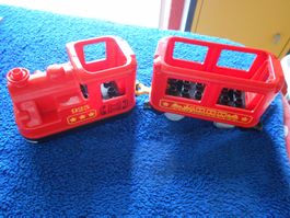 Duplo batteriebetriebene Lok mit Anhänger ( 198 )