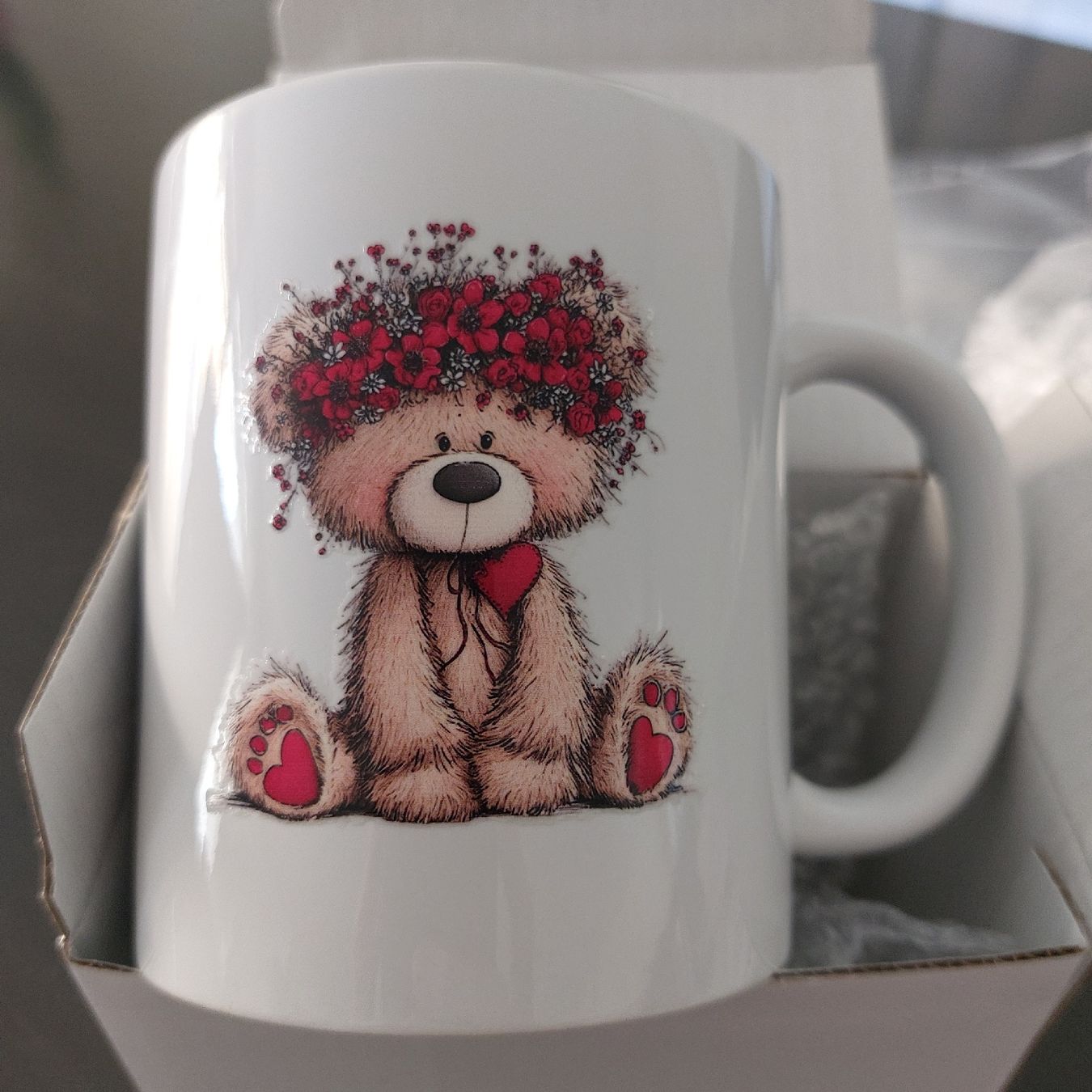 Tassen: Tasse mit Bär Motiv, Neu – Neu und originalverpackt aus Erlinsbach SO von Inspirierend