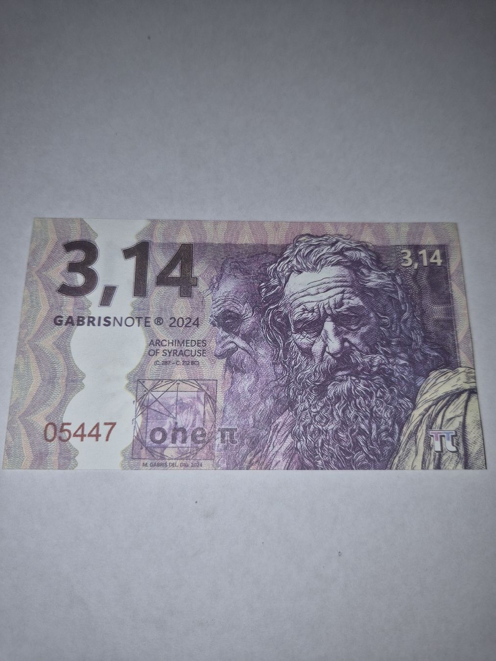 Banconote: Billet Commémoratif Archimèdes de Syracuse – Nuovo (secondo la descrizione) da Senèdes venduto da hen_fw8b