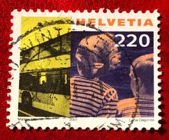 CH Briefmarken Stempel   