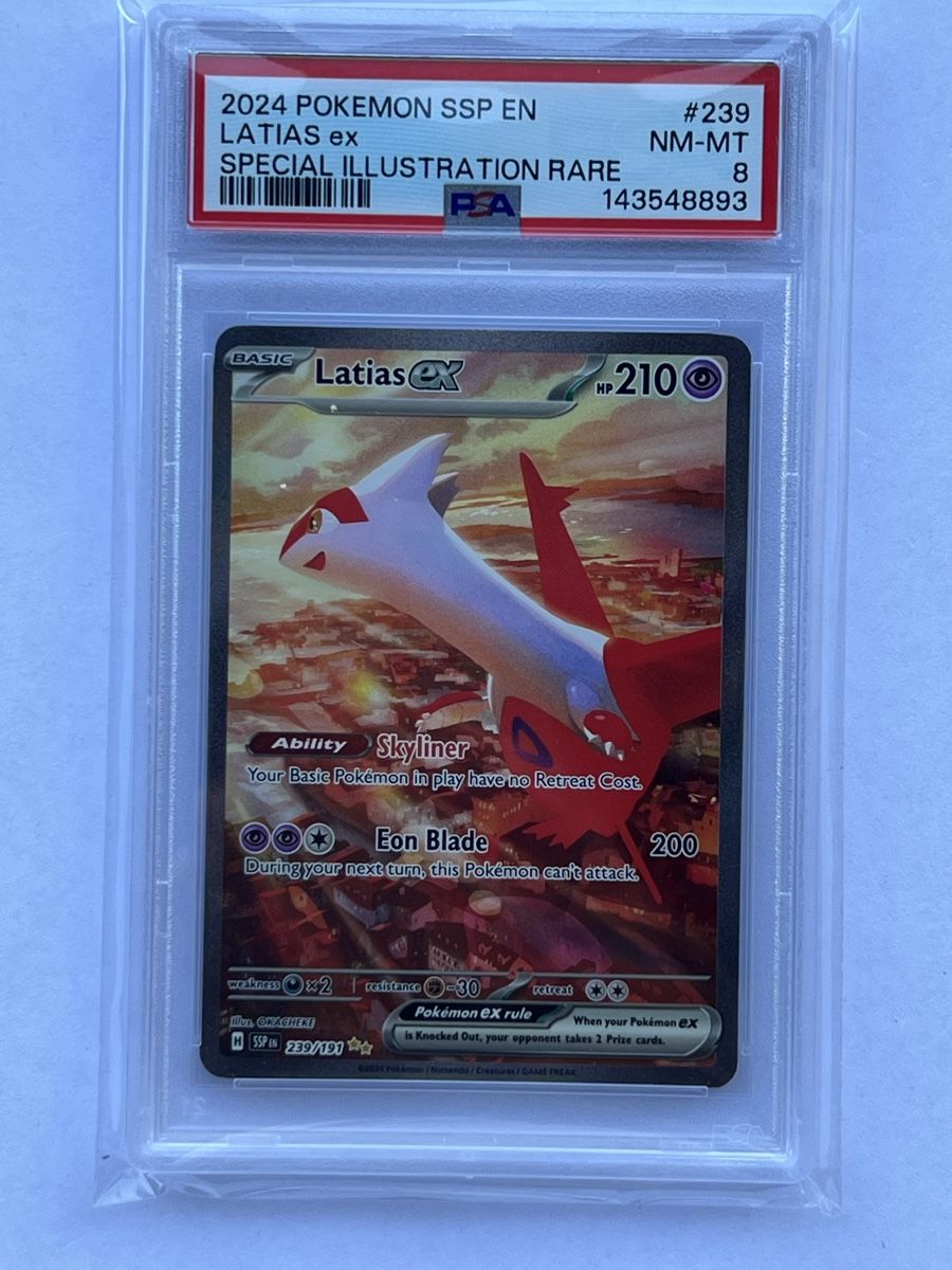 Pokémon Carte collezionabili: Latias ex 239/191 - PSA 8 – Usato da Ilanz venduto da caui