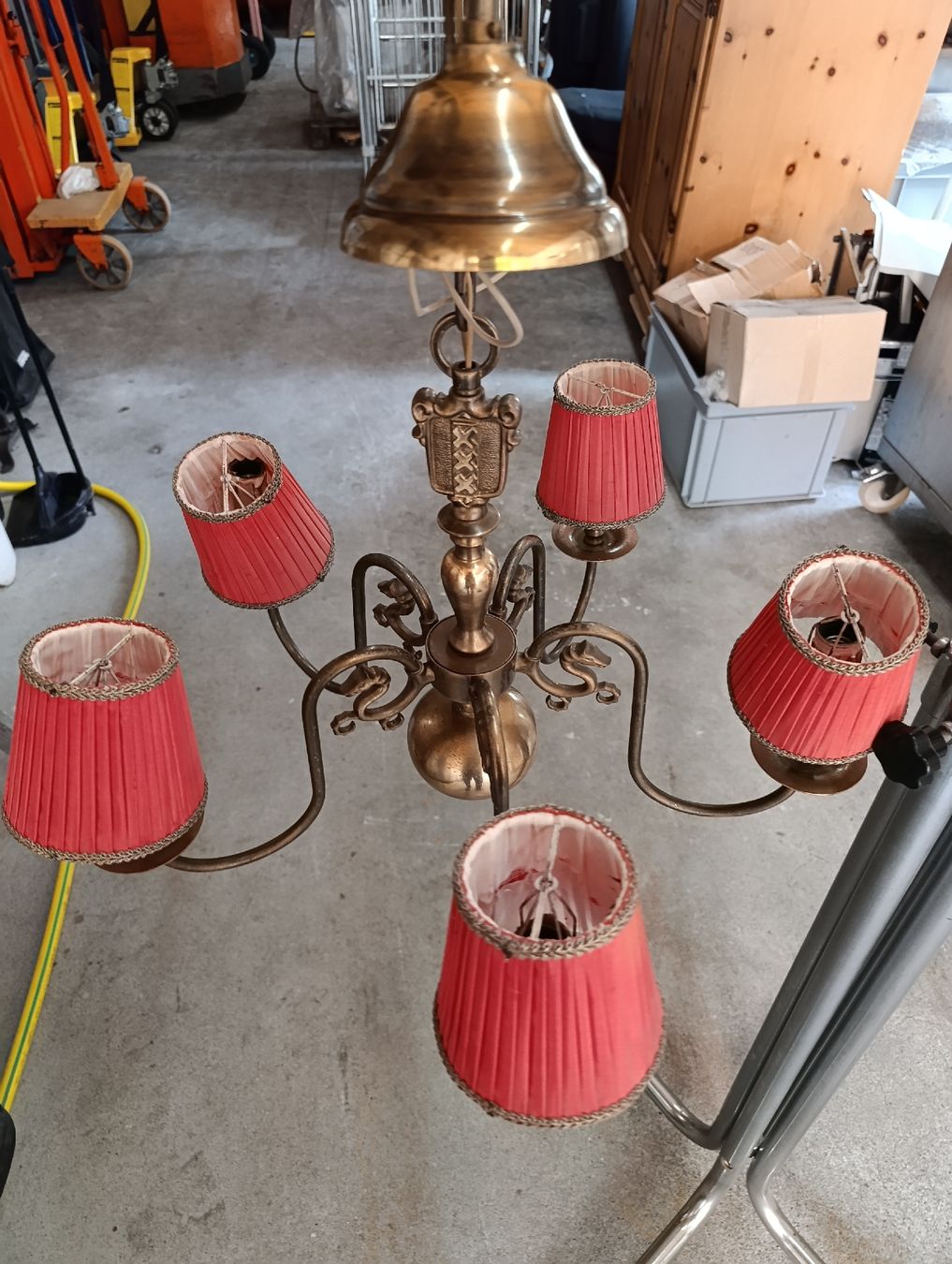 Lampadari & plafoniere: Laternen-Leuchter fünfarmig – Usato da Horriwil venduto da humlebumle