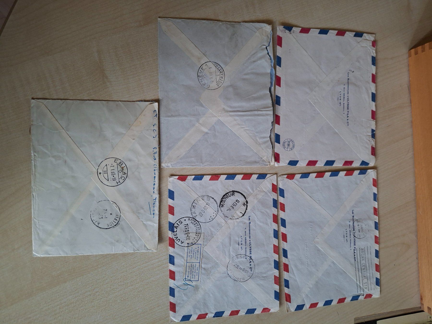Tutti i francobolli: Lot Briefe Frankreich👍 – Usato da Hefenhofen venduto da Richsalz 1