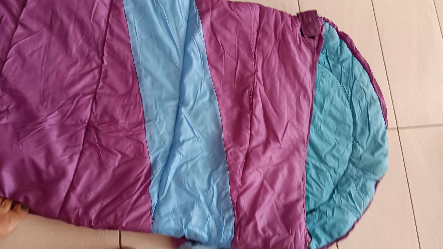 Sacs de couchage: Sacco a pelo viola buonissimo stato – D'occasion à Carena par gra_yz7p 2