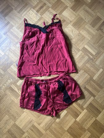 Pyjama Set Red Black 
