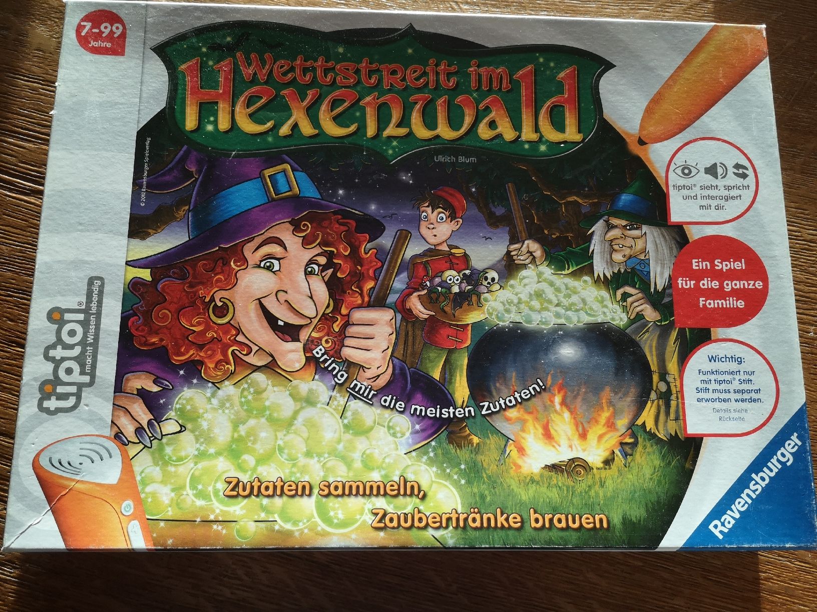 Ravensburger Giochi: Wettstreit im Hexenwald tiptoi – Usato da Vordemwald venduto da Esel04
